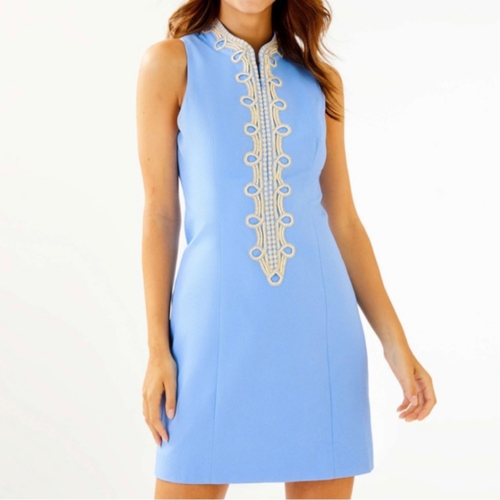 Lilly Pulitzer Blue Sleeveless Dress